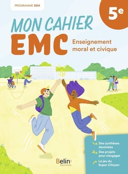 Cahier enseignement moral et civique 5e