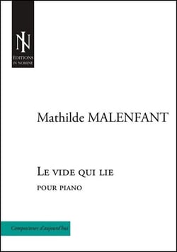 Le vide qui lie - pour piano seul
