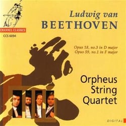 Beethoven : Op. 18 n° 3 - Op. 59 n° 1