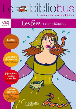 Le bibliobus Tome 10 : CE2 - les fées et autres histoires
