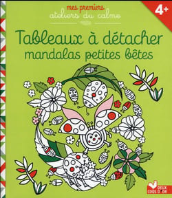 Tableaux à détacher - mandalas petites bêtes