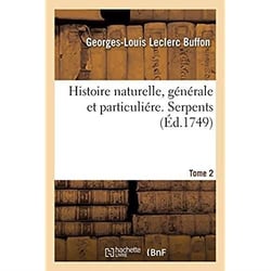 Histoire naturelle, générale et particuliére. Serpents. Tome 2