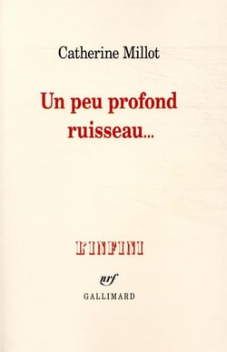 Un peu profond ruisseau...
