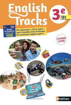 English tracks : anglais - cahier de l'élève - 3e (édition 2018)