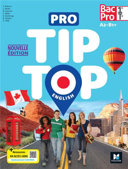 Pro tip top english : Anglais - 1re, terminale bac pro - Livre élève - A2>B1+