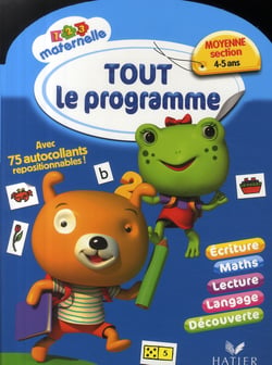 Tout le programme - moyenne section maternelle