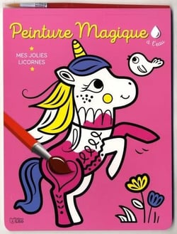PEINTURE MAGIQUE LICORNES