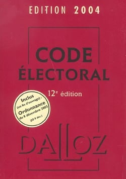 Code electoral 2004 (12e edition)