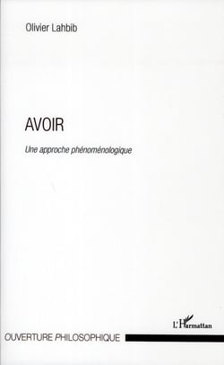 Avoir - une approche phénoménologique