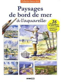 Paysages de bord de mer à l'aquarelle