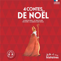 4 contes de noël - la légende de saint nicolas - l'oie de noël - les trolls de noël - la reine des neiges