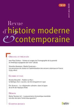 Revue d'Histoire Moderne et Contemporaine n.72