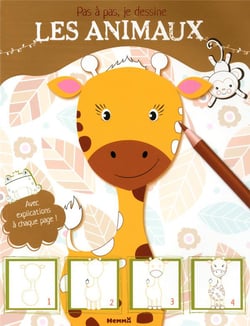 PAS A PAS, JE DESSINE : les animaux