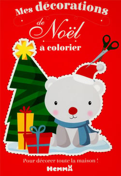 Mes décorations de Noël à colorier