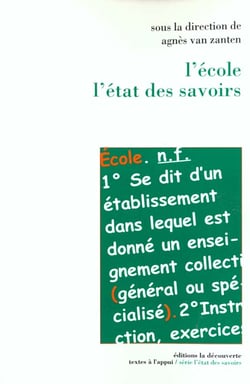 Etat des savoirs - école