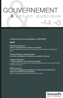 Revue gouvernement et action publique n.14