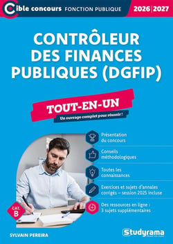 Contrôleur des finances publiques (DGFiP) - Tout-en-un (Catégorie B - Concours 2026-2027) (édition 2026/2027)