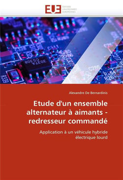 Etude d'un ensemble alternateur a aimants - redresseur commande