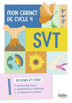 Mon carnet de cycle 4 : SVT