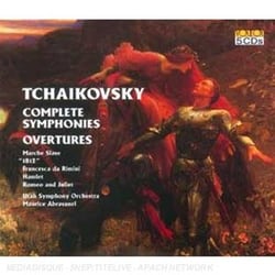 Tchaikovski : Marche Slave 1812, Francesca Da Rimini - Hamlet - Romeo & Juliette - CD