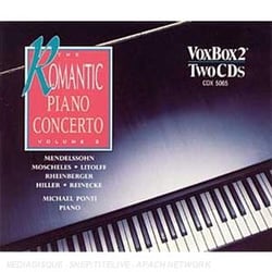 The Romantic Piano Concerto Vol. 2 - Moschelles, Hiller, Litolff, Reinecke...