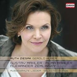 Ruth Ziesak inteprète G. Mahler, A. Mahler et A. Zemlinsky