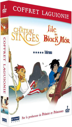 Coffret Laguionie : Le château des singes + L'île de Black Mór