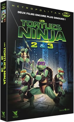 Les Tortues Ninja 2 & 3 : Le secret de la mutation + Les Tortues Ninja 3 : Nouvelle génération
