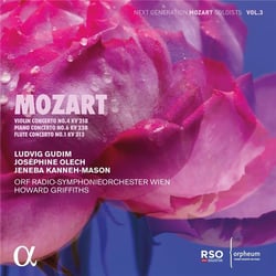 Concerto pour violon n° 4 K218 - Concerto pour piano n° 6 K238 - Concerto pour flûte K313