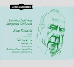 Beethoven : concerto pour piano n°4 en sol majeur, op. 58 - Brahms : symphonie n°2 en ré majeur, op.