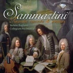 Concertos et sonates pour flûte à bec