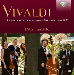 Vivaldi : Intégrale des sonates pour 2 violons et basse continue - CD