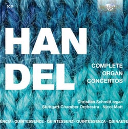Haendel : Intégrale des concertos pour orgue