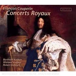 Concerts royaux : premier concert, second concert, septième concert