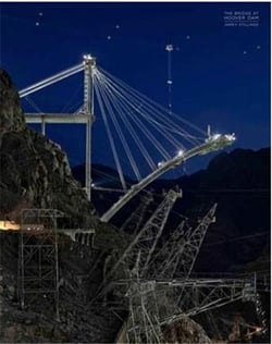 Jamey stillings the bridge at hoover dam