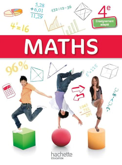 Mathématiques 4e Enseignement adapté - Livre élève consommable - Ed. 2015