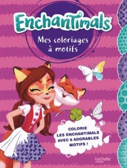 Enchantimals - Mes coloriages à motifs