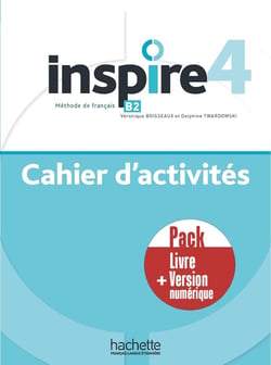 Inspire 4 : pack cahier d'activités + version numérique