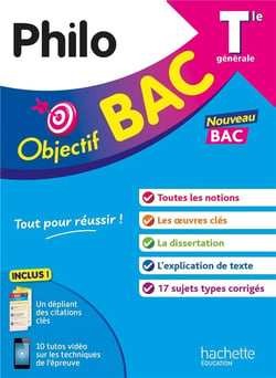 Objectif BAC Tle Philosophie BAC 2026