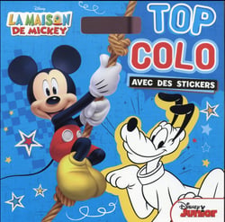 La maison de mickey - top colo avec des stickers