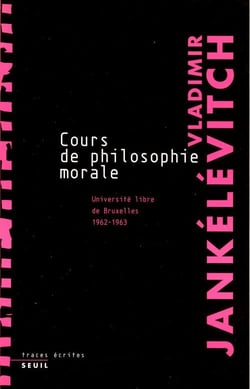 Cours de philosophie morale