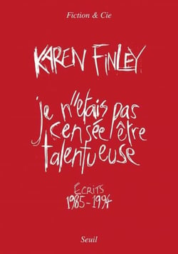 Je n'étais pas censée être talentueuse : Ecrits 1985-1994