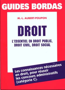 Droit, l'essentiel du droit civil, public et social