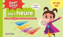Super forts pour lire l'heure - Du CP au CE2 (édition 2025)