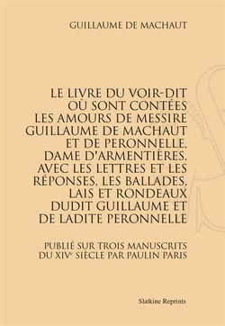 Le livre du voir-dit