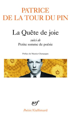 La quête de joie - petite somme de poésie