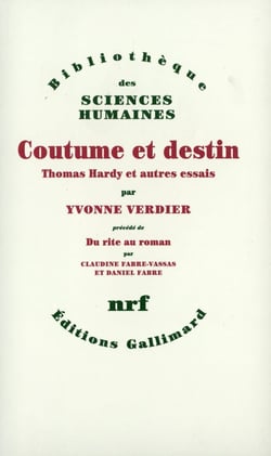 Coutume et destin - Thomas Hardy et autres essais