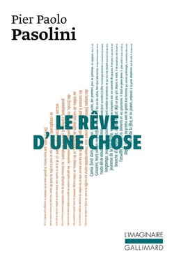 Le rêve d'une chose