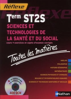 Sciences et technologies de la santé et du social - terminale ST2S - toutes les matières
