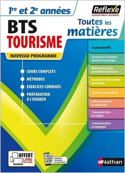 Toutes les matières : BTS tourisme : 1re et 2ème années (édition 2021)